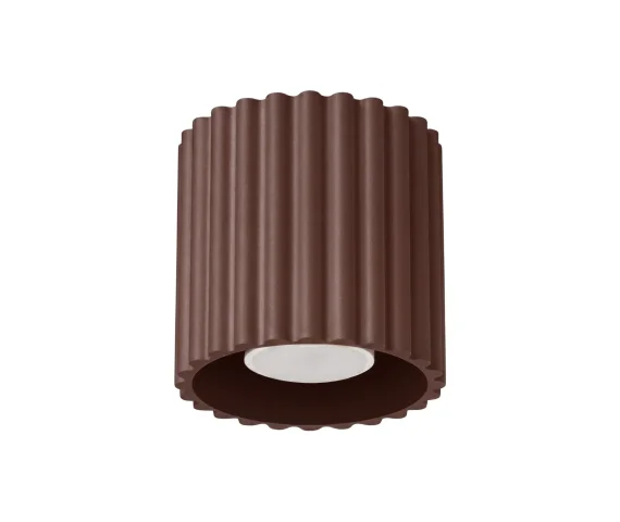 Oprawa natynkowa AURA 1 GU10 SL.2423 oprawa w kolorze brązowym Sollux Lighting
