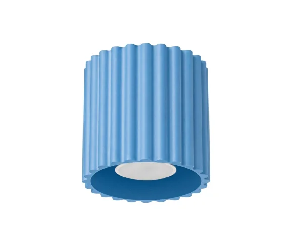 Oprawa natynkowa AURA 1 GU10 SL.2428 oprawa w kolorze błękitnym Sollux Lighting