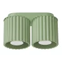 Lampa sufitowa AURA 2 GU10 SL.2409 oprawa w kolorze szałwiowym Sollux Lighting