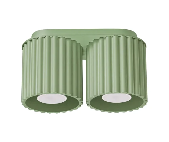 Lampa sufitowa AURA 2 GU10 SL.2409 oprawa w kolorze szałwiowym Sollux Lighting
