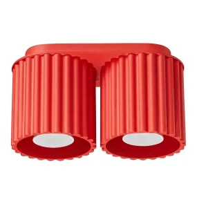 Lampa sufitowa AURA 2 GU10 SL.2419 oprawa w kolorze żółtym Sollux Lighting