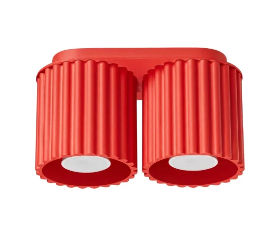 Lampa sufitowa AURA 2 GU10 SL.2419 oprawa w kolorze żółtym Sollux Lighting