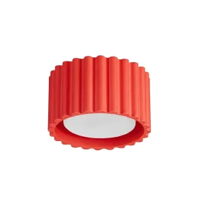 Oprawa natynkowa AURA 1 GX53 SL.2421 oprawa w kolorze czerwonym Sollux Lighting