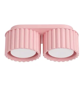 Lampa sufitowa AURA 2 GX53 SL.2407 oprawa w kolorze różowym Sollux Lighting