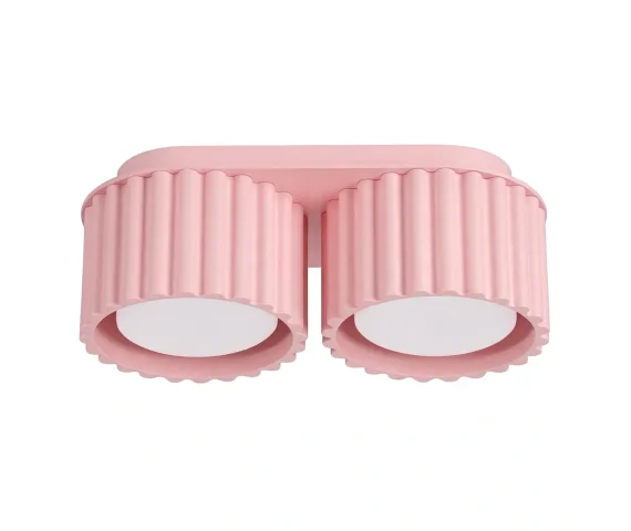 Lampa sufitowa AURA 2 GX53 SL.2407 oprawa w kolorze różowym Sollux Lighting