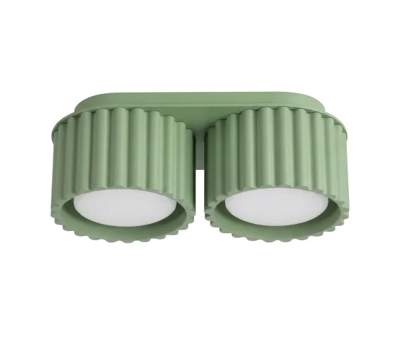 Lampa sufitowa AURA 2 GX53 SL.2412 oprawa w kolorze szałwiowym Sollux Lighting