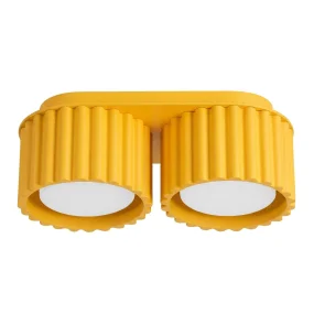 Lampa sufitowa AURA 2 GX53 SL.2417 oprawa w kolorze żółtym Sollux Lighting