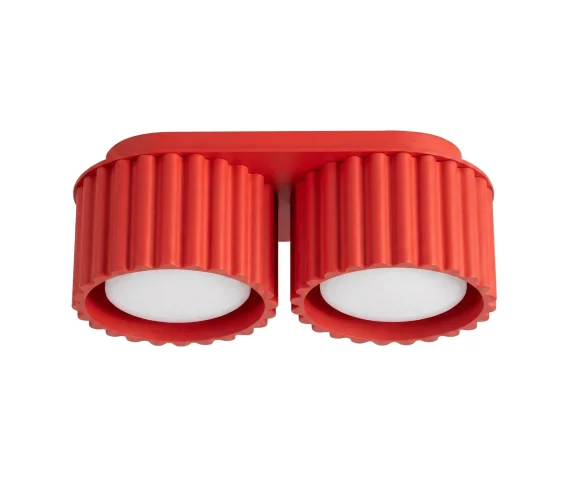 Lampa sufitowa AURA 2 GX53 SL.2422 oprawa w kolorze czerwonym Sollux Lighting