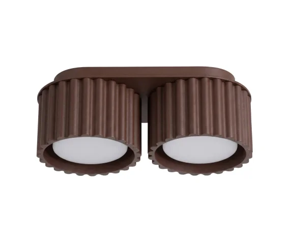 Lampa sufitowa AURA 2 GX53 SL.2427 oprawa w kolorze brązowym Sollux Lighting