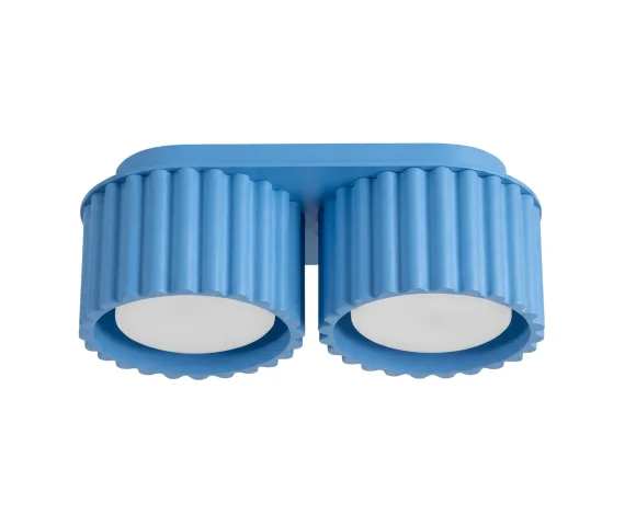 Lampa sufitowa AURA 2 GX53 SL.2432 oprawa w kolorze błękitnym Sollux Lighting