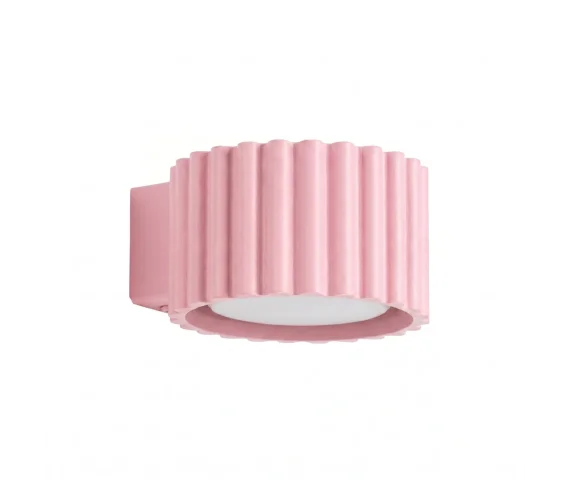 Kinkiet AURA GX53 SL.2622 oprawa w kolorze różowym Sollux Lighting