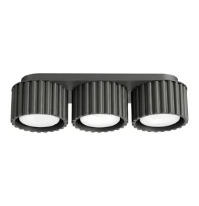 Lampa sufitowa AURA 3 GX53 SL.2629 oprawa w kolorze czarnym Sollux Lighting