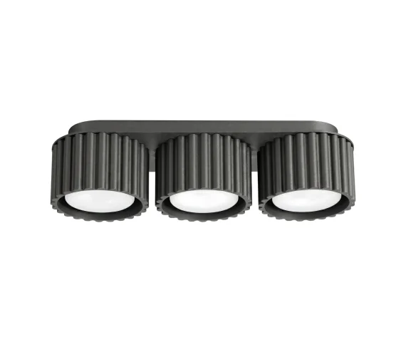 Lampa sufitowa AURA 3 GX53 SL.2629 oprawa w kolorze czarnym Sollux Lighting