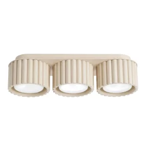 Lampa sufitowa AURA 3 GX53 SL.2630 oprawa w kolorze beżowym Sollux Lighting