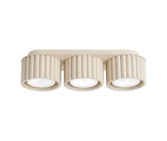 Lampa sufitowa AURA 3 GX53 SL.2630 oprawa w kolorze beżowym Sollux Lighting