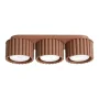 Lampa sufitowa AURA 3 GX53 SL.2633 oprawa w kolorze mocca Sollux Lighting