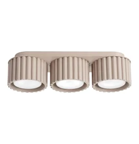 Lampa sufitowa AURA 3 GX53 SL.2635 oprawa w kolorze taupe Sollux Lighting
