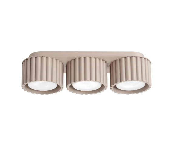 Lampa sufitowa AURA 3 GX53 SL.2635 oprawa w kolorze taupe Sollux Lighting