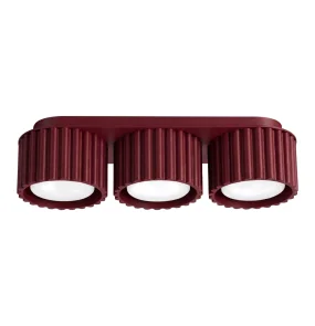 Lampa sufitowa AURA 3 GX53 SL.2636 oprawa w kolorze burgundowym Sollux Lighting