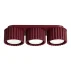 Lampa sufitowa AURA 3 GX53 SL.2636 oprawa w kolorze burgundowym Sollux Lighting