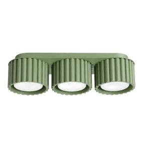 Lampa sufitowa AURA 3 GX53 SL.2639 oprawa w kolorze szałwiowym Sollux Lighting