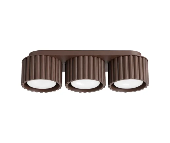 Lampa sufitowa AURA 3 GX53 SL.2642 oprawa w kolorze brązowym Sollux Lighting