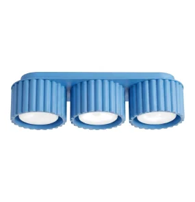 Lampa sufitowa AURA 3 GX53 SL.2643 oprawa w kolorze błękitnym Sollux Lighting