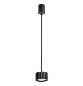 Lampa wisząca AURA 1 GX53 SL.2677 oprawa w kolorze czarnym Sollux Lighting