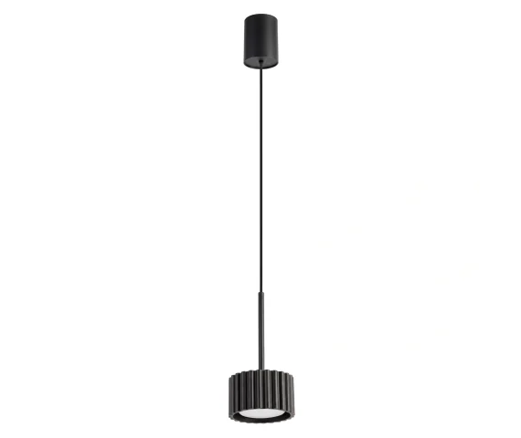 Lampa wisząca AURA 1 GX53 SL.2677 oprawa w kolorze czarnym Sollux Lighting