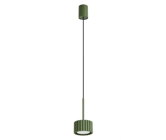 Lampa wisząca AURA 1 GX53 SL.2679 oprawa w kolorze oliwkowym Sollux Lighting