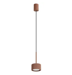 Lampa wisząca AURA 1 GX53 SL.2681 oprawa w kolorze mocca Sollux Lighting