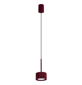 Lampa wisząca AURA 1 GX53 SL.2684 oprawa w kolorze burgundowym Sollux Lighting