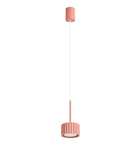 Lampa wisząca AURA 1 GX53 SL.2685 oprawa w kolorze brzoskwiniowym Sollux Lighting