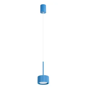 Lampa wisząca AURA 1 GX53 SL.2691 oprawa w kolorze błękitnym Sollux Lighting