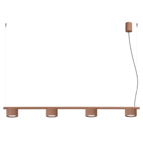 Lampa wisząca AURA 4 GX53 SL.2700 oprawa w kolorze mocca Sollux Lighting
