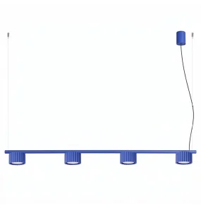 Lampa wisząca AURA 4 GX53 SL.2701 oprawa w kolorze ultramaryna Sollux Lighting