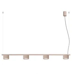 Lampa wisząca AURA 4 GX53 SL.2702 oprawa w kolorze taupe Sollux Lighting