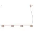 Lampa wisząca AURA 4 GX53 SL.2702 oprawa w kolorze taupe Sollux Lighting