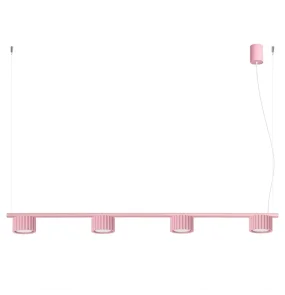 Lampa wisząca AURA 4 GX53 SL.2705 oprawa w kolorze różowym Sollux Lighting