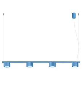 Lampa wisząca AURA 4 GX53 SL.2710 oprawa w kolorze błękitnym Sollux Lighting