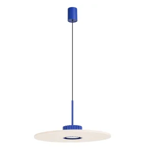 Lampa wisząca OVO 1 GX53 SL.2693 oprawa w kolorze beżowym i ultramaryna Sollux Lighting