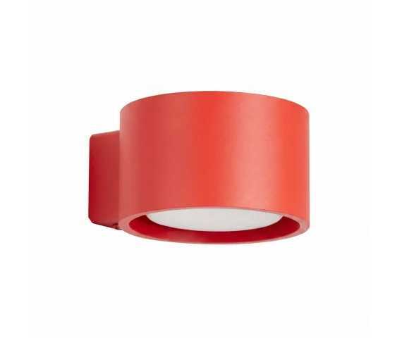 Kinkiet MODO 1 GX53 SL.2477 oprawa w kolorze czerwonym Sollux Lighting