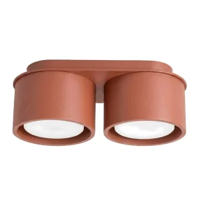 Lampa sufitowa MODO 2 GX53 SL.2451 oprawa w kolorze ochry czerwonej Sollux Lighting