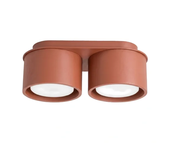 Lampa sufitowa MODO 2 GX53 SL.2451 oprawa w kolorze ochry czerwonej Sollux Lighting