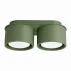 Lampa sufitowa MODO 2 GX53 SL.2463 oprawa w kolorze oliwkowym Lighting