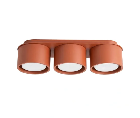 Lampa sufitowa MODO 3 GX53 SL.2452 oprawa w kolorze ochry czerwonej Sollux Lighting