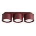 Lampa sufitowa MODO 3 GX53 SL.2456 oprawa w kolorze burgundowym Sollux Lighting