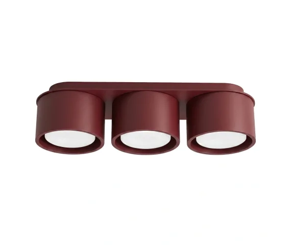 Lampa sufitowa MODO 3 GX53 SL.2456 oprawa w kolorze burgundowym Sollux Lighting