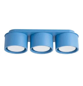 Lampa sufitowa MODO 3 GX53 SL.2488 oprawa w kolorze błękitnym Sollux Lighting