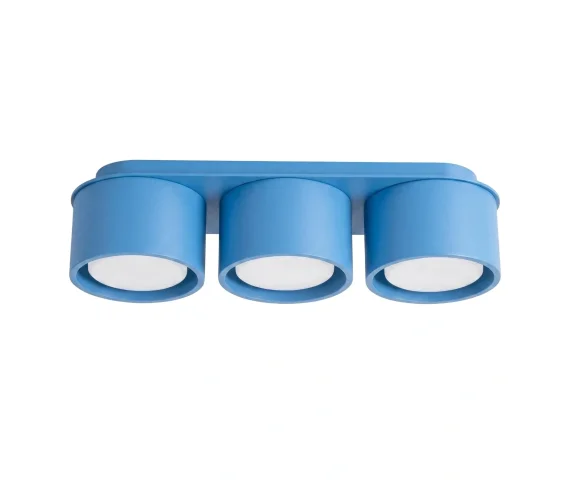 Lampa sufitowa MODO 3 GX53 SL.2488 oprawa w kolorze błękitnym Sollux Lighting